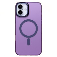 Чехол-накладка для Apple iPhone 16 Plus (фиолетовый) - SM025 SafeMag