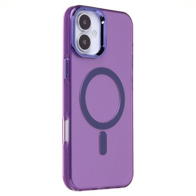 Чехол-накладка для Apple iPhone 16 Plus (фиолетовый) - SM025 SafeMag