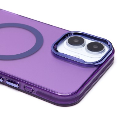 Чехол-накладка для Apple iPhone 16 Plus (фиолетовый) - SM025 SafeMag