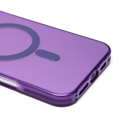 Чехол-накладка для Apple iPhone 16 Plus (фиолетовый) - SM025 SafeMag