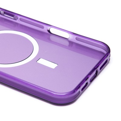 Чехол-накладка для Apple iPhone 16 Plus (фиолетовый) - SM025 SafeMag