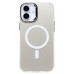 Чехол-накладка для Apple iPhone 16 Plus (белый) - SM025 SafeMag