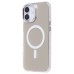 Чехол-накладка для Apple iPhone 16 Plus (белый) - SM025 SafeMag