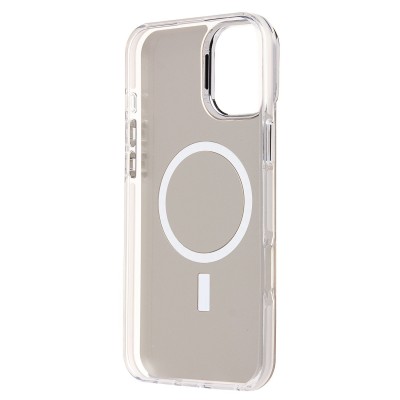 Чехол-накладка для Apple iPhone 16 Plus (белый) - SM025 SafeMag