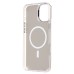 Чехол-накладка для Apple iPhone 16 Plus (белый) - SM025 SafeMag