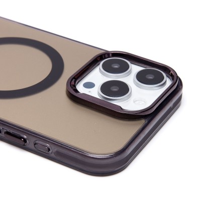Чехол-накладка для Apple iPhone 16 Pro Max (черный) - SM025 SafeMag