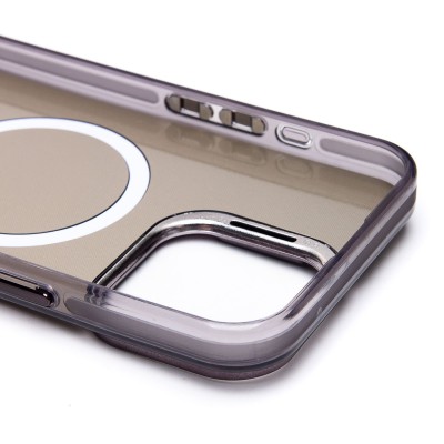 Чехол-накладка для Apple iPhone 16 Pro Max (черный) - SM025 SafeMag