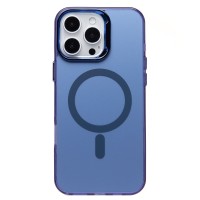 Чехол-накладка для Apple iPhone 16 Pro Max (синий) - SM025 SafeMag