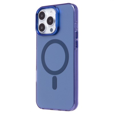 Чехол-накладка для Apple iPhone 16 Pro Max (синий) - SM025 SafeMag