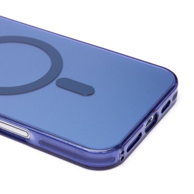 Чехол-накладка для Apple iPhone 16 Pro Max (синий) - SM025 SafeMag