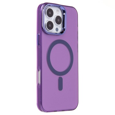 Чехол-накладка для Apple iPhone 16 Pro Max (фиолетовый) - SM025 SafeMag