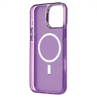 Чехол-накладка для Apple iPhone 16 Pro Max (фиолетовый) - SM025 SafeMag