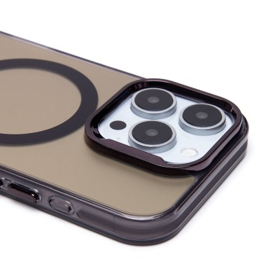 Чехол-накладка для Apple iPhone 16 Pro (черный) - SM025 SafeMag