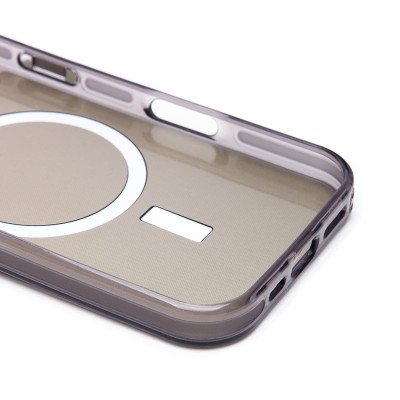 Чехол-накладка для Apple iPhone 16 Pro (черный) - SM025 SafeMag