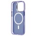 Чехол-накладка для Apple iPhone 16 Pro (синий) - SM025 SafeMag