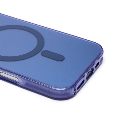 Чехол-накладка для Apple iPhone 16 Pro (синий) - SM025 SafeMag