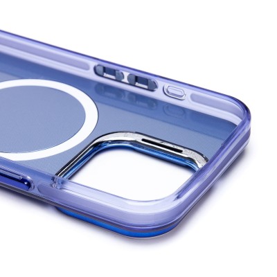 Чехол-накладка для Apple iPhone 16 Pro (синий) - SM025 SafeMag