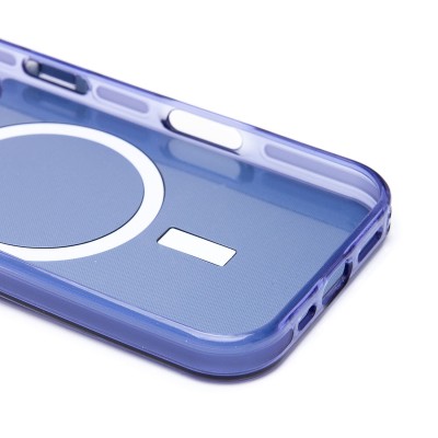 Чехол-накладка для Apple iPhone 16 Pro (синий) - SM025 SafeMag
