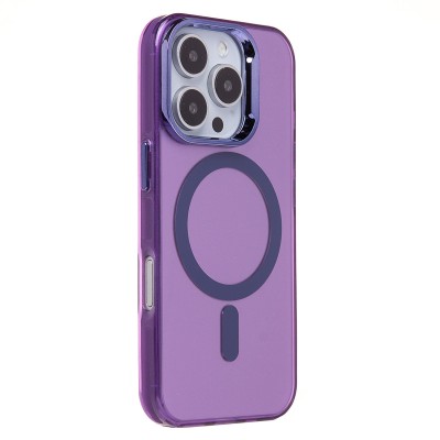 Чехол-накладка для Apple iPhone 16 Pro (фиолетовый) - SM025 SafeMag