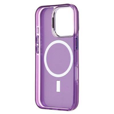 Чехол-накладка для Apple iPhone 16 Pro (фиолетовый) - SM025 SafeMag