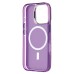 Чехол-накладка для Apple iPhone 16 Pro (фиолетовый) - SM025 SafeMag