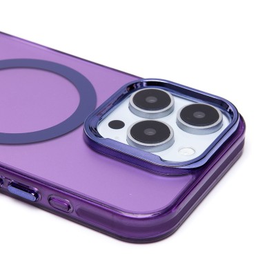 Чехол-накладка для Apple iPhone 16 Pro (фиолетовый) - SM025 SafeMag