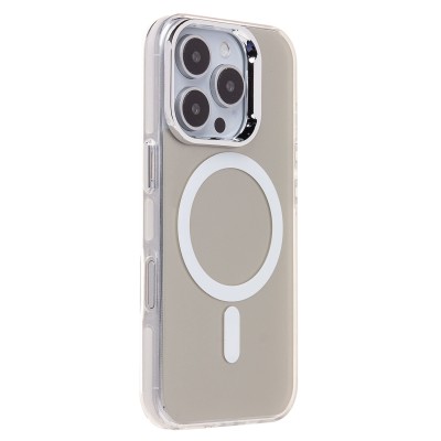 Чехол-накладка для Apple iPhone 16 Pro (белый) - SM025 SafeMag