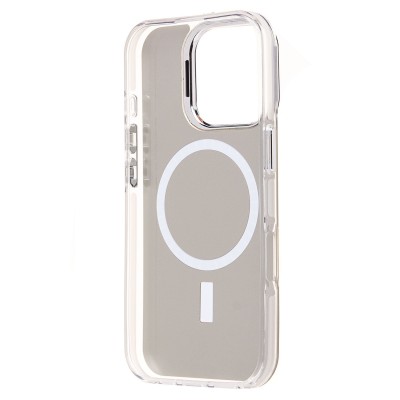 Чехол-накладка для Apple iPhone 16 Pro (белый) - SM025 SafeMag
