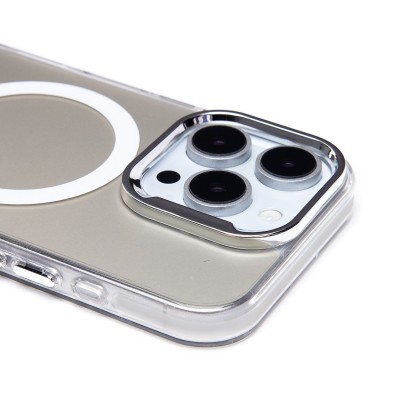 Чехол-накладка для Apple iPhone 16 Pro (белый) - SM025 SafeMag