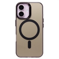 Чехол-накладка для Apple iPhone 16 (черный) - SM025 SafeMag