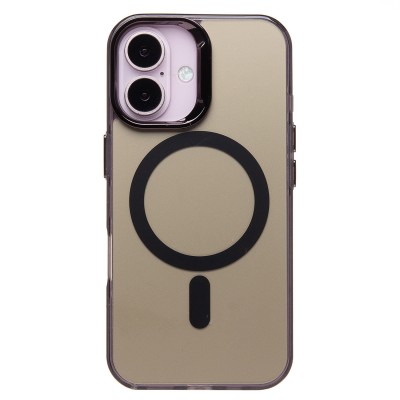 Чехол-накладка для Apple iPhone 16 (черный) - SM025 SafeMag