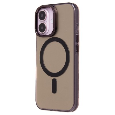 Чехол-накладка для Apple iPhone 16 (черный) - SM025 SafeMag