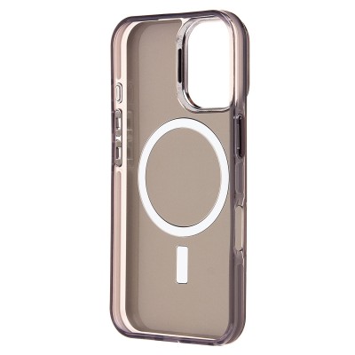 Чехол-накладка для Apple iPhone 16 (черный) - SM025 SafeMag