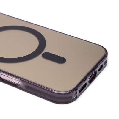 Чехол-накладка для Apple iPhone 16 (черный) - SM025 SafeMag