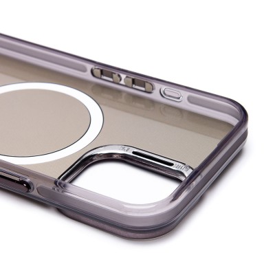 Чехол-накладка для Apple iPhone 16 (черный) - SM025 SafeMag