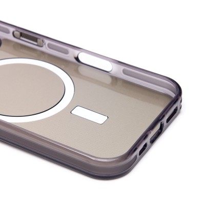 Чехол-накладка для Apple iPhone 16 (черный) - SM025 SafeMag