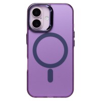 Чехол-накладка для Apple iPhone 16 (фиолетовый) - SM025 SafeMag