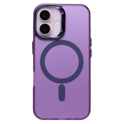 Чехол-накладка для Apple iPhone 16 (фиолетовый) - SM025 SafeMag