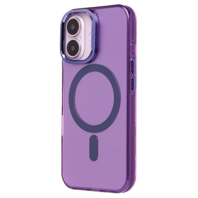 Чехол-накладка для Apple iPhone 16 (фиолетовый) - SM025 SafeMag
