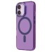 Чехол-накладка для Apple iPhone 16 (фиолетовый) - SM025 SafeMag