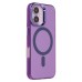 Чехол-накладка для Apple iPhone 16 (фиолетовый) - SM025 SafeMag