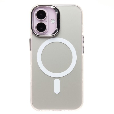 Чехол-накладка для Apple iPhone 16 (белый) - SM025 SafeMag