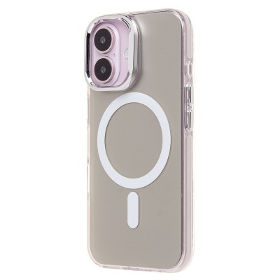 Чехол-накладка для Apple iPhone 16 (белый) - SM025 SafeMag
