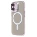Чехол-накладка для Apple iPhone 16 (белый) - SM025 SafeMag