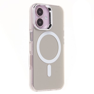 Чехол-накладка для Apple iPhone 16 (белый) - SM025 SafeMag