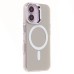 Чехол-накладка для Apple iPhone 16 (белый) - SM025 SafeMag