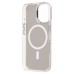 Чехол-накладка для Apple iPhone 16 (белый) - SM025 SafeMag