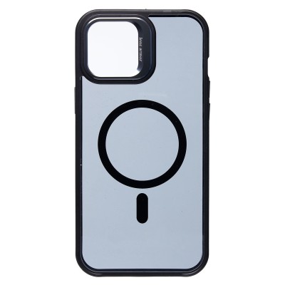 Чехол-накладка для Apple iPhone 12 Pro Max (черный) - SM026 SafeMag