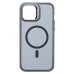 Чехол-накладка для Apple iPhone 12 Pro Max (серый) - SM026 SafeMag