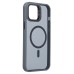 Чехол-накладка для Apple iPhone 12 Pro Max (серый) - SM026 SafeMag